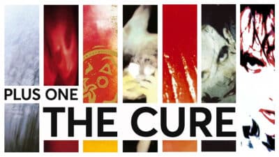 A montage of The Cure album art