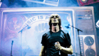 Richard Ashcroft on stage