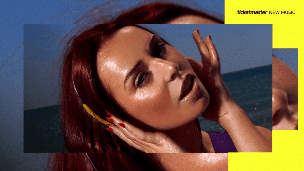 The dance-pop artist Rose Gray.