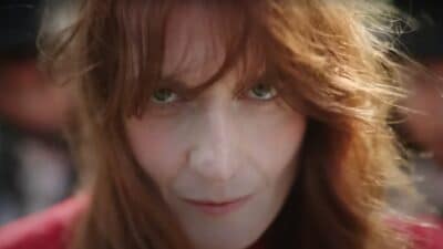 Florence Welch in the music video for Everybody Scream