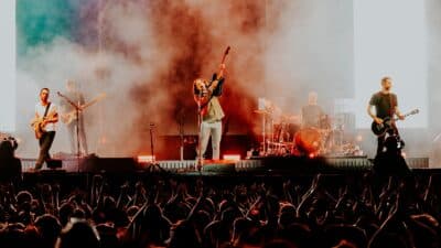 Snow Patrol onstage