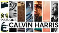 A montage of Calvin Harris album and single art