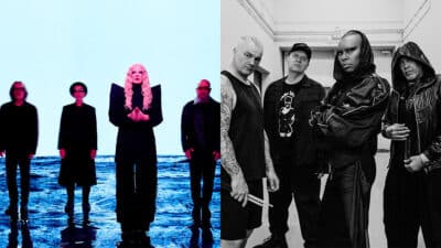 The band Garbage and the band Skunk Anansie