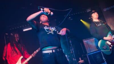 Atlanta punks Upchuck performing at Mutations Festival in 2025.