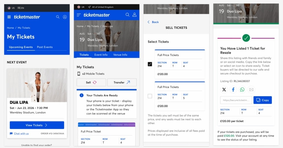 Ticketmaster Sell step-by-step 