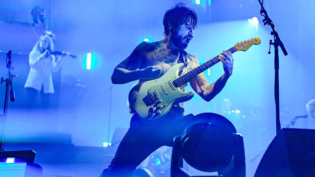 BIffy Clyro on stage