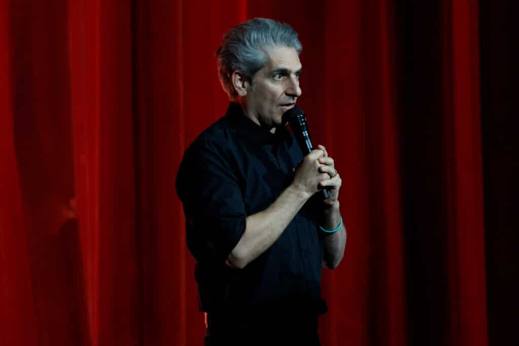 Michael Imperioli speaks on stage