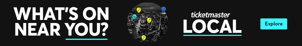 The Ticketmaster Local banner