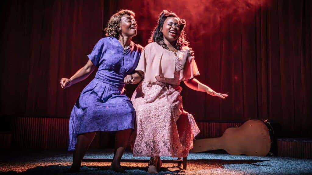 Beverley Knight and Ntombizodwa Ndlovu as Marie and Rosetta