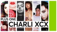 A montage of artwork from Charli xcx albums and EPs
