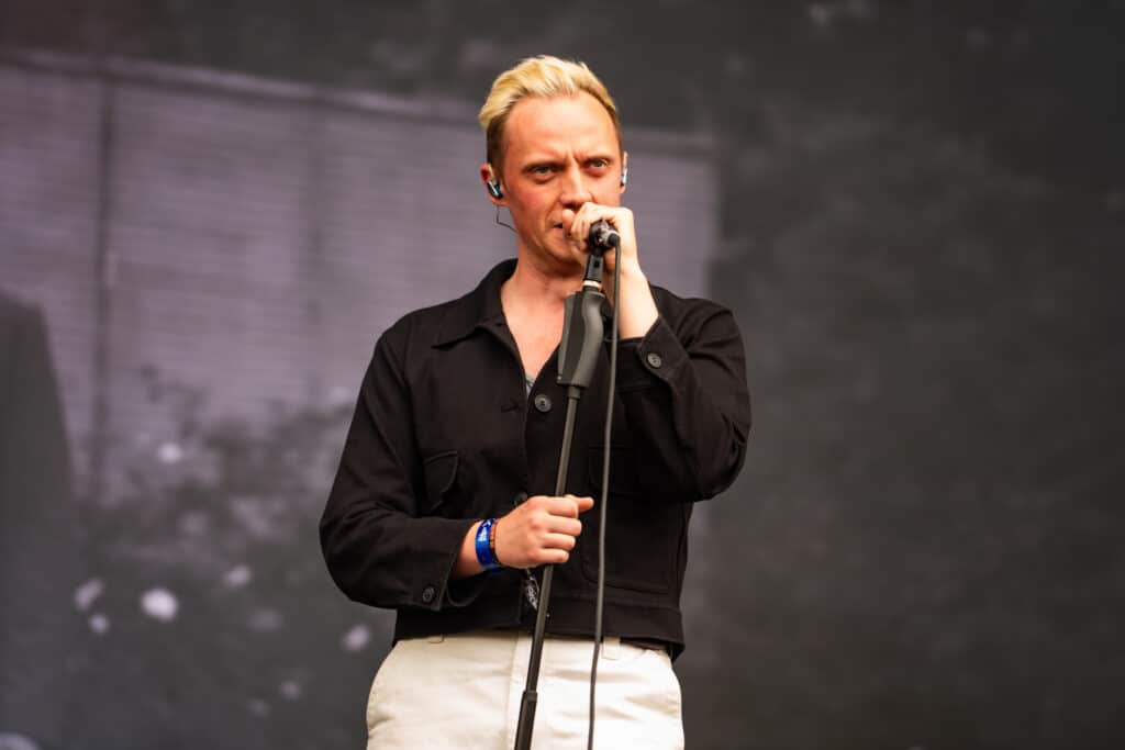 Hamish Hawk performing live onstage