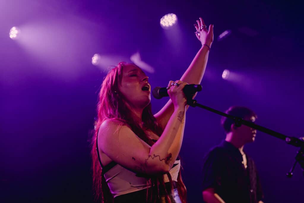 EMMMA performing live onstage