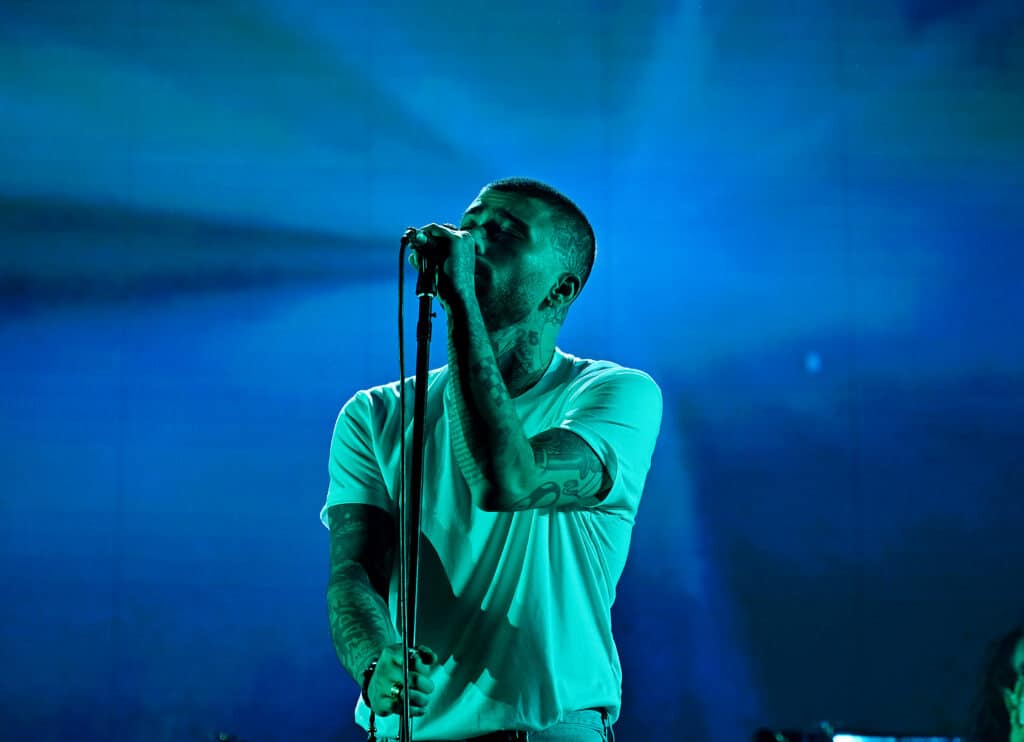 ZAYN performing live onstage