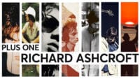 A montage of Richard Ashcroft and The Verve album art