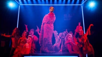 Johannes Radebe stars in Kinky Boots at The London Coliseum
