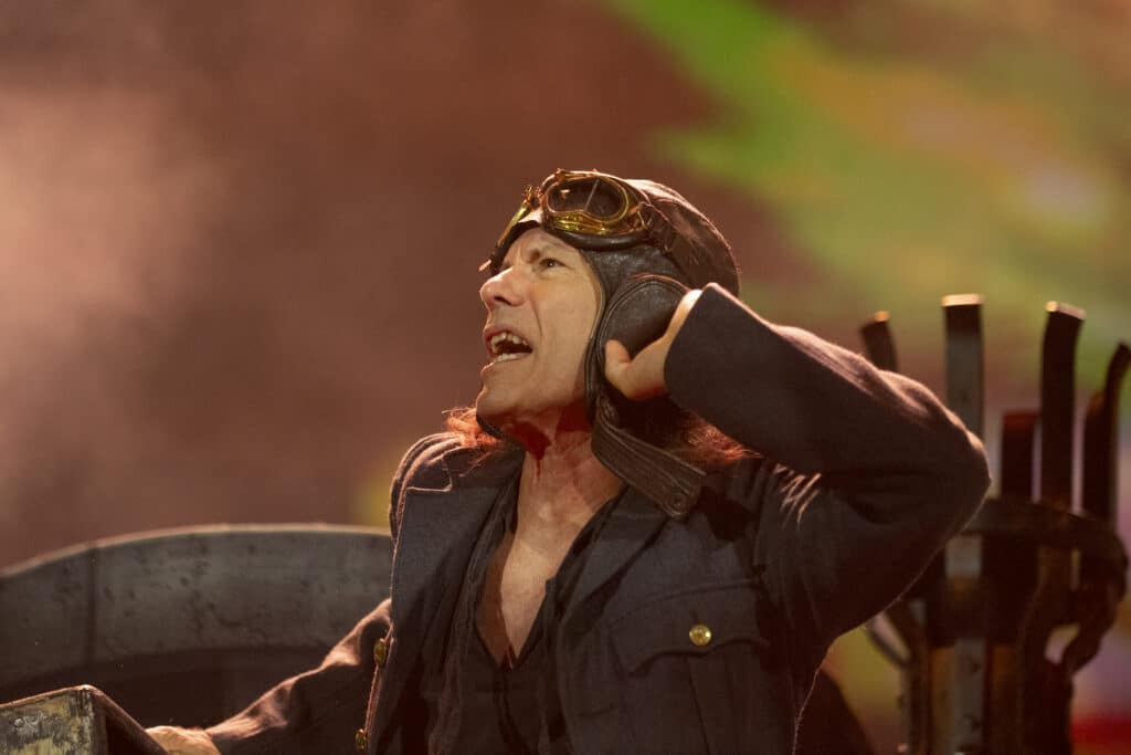 IRON MAIDEN OLYMPIC STADIUM  23 5 26   Photography copyright JOHN McMURTRIE ALL RIGHTS RESERVED