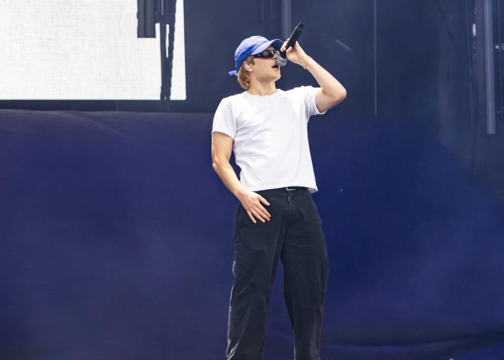 Brae of Joey Valence and Brae performing live onstage