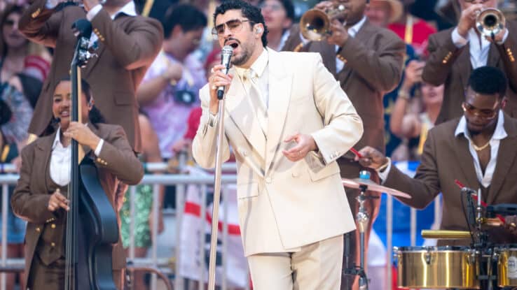 Bad Bunny Performs At Tottenham Hotspur Stadium