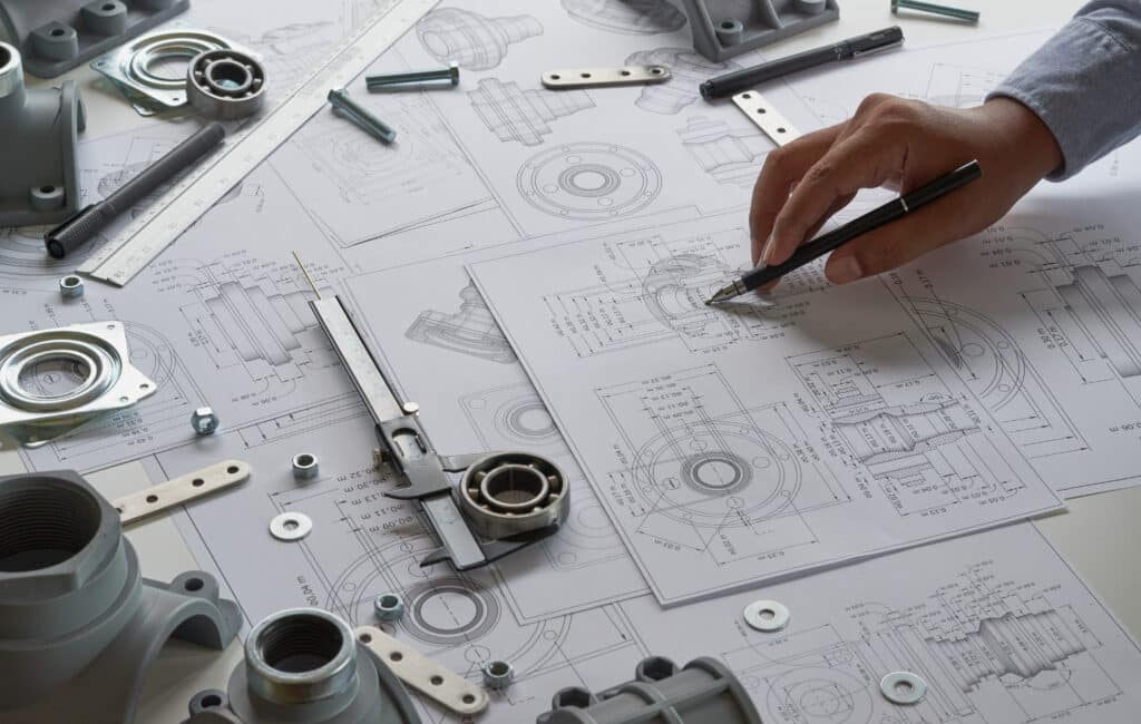 Technical drawings related to stage design