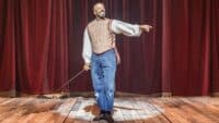 Adrian Lester in Cyrano de Bergerac at the Noel Coward Theatre