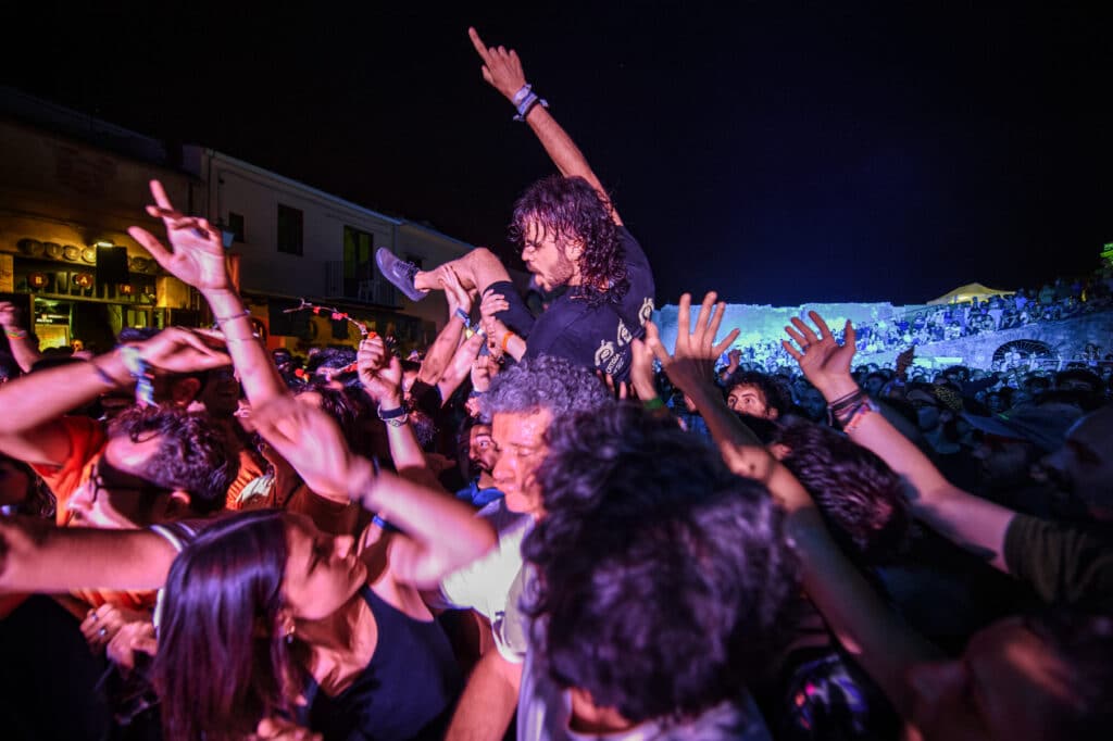 Fat Dog performs at Ypsigrock Festival 2024