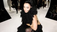 Charli xcx on the runway