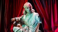 Scrooge in A Christmas Carol Goes Wrong